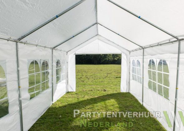 Partytent 3x6 meter binnenkant huren - Partytentverhuur Dordrecht